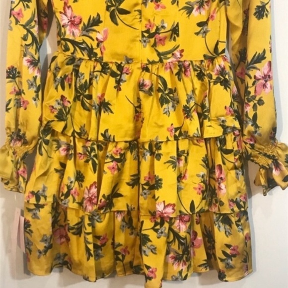 AVEC LES FILLES Floral Ruffled Dress - Picture 11 of 16